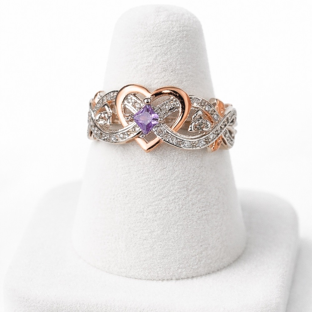 ROSE ENGAGEMENT RING - Picture 4 of 8